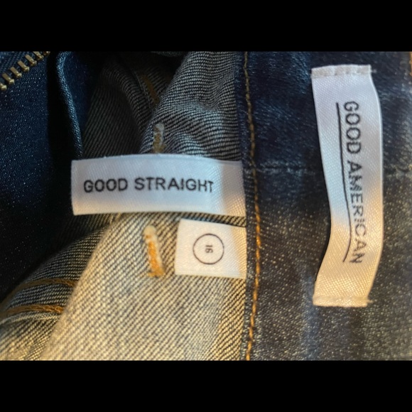 NEVER WORN Good American jeans Size 16 - Picture 2 of 2